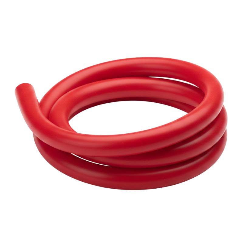 25 x 35 mm Silikon Silicon Schlauch Gewebe rot lebensmittelecht FDA PN 7 bar - 25 m