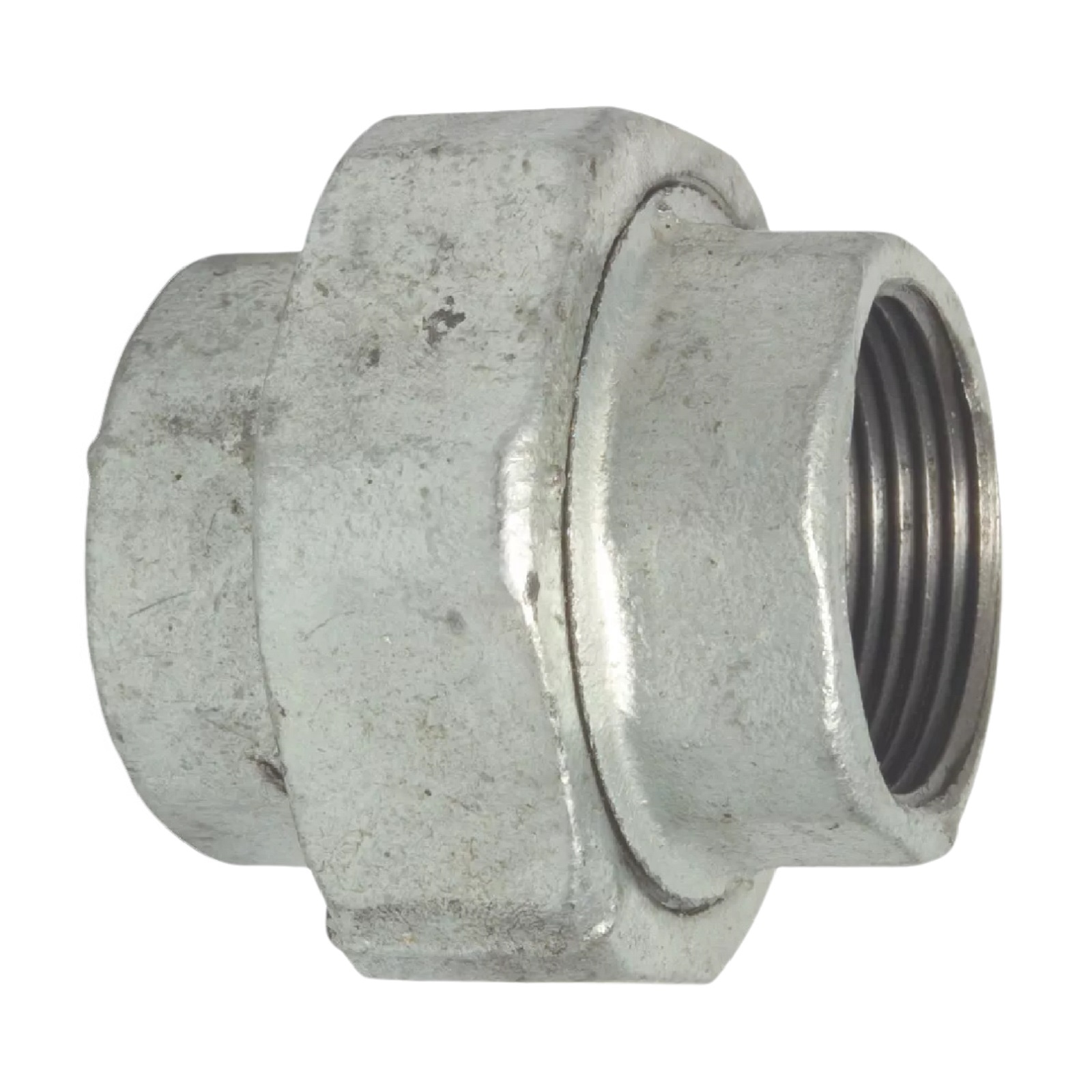 1/2" Gusseisen Temperguss Fitting Verschraubung Innengewinde IG DVGW PN 25 bar
