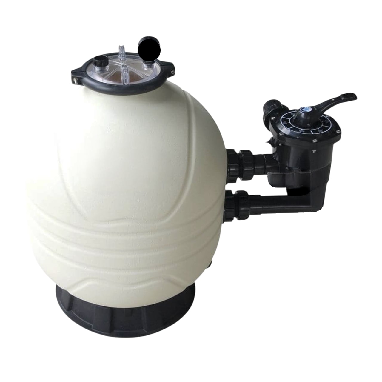 Sandfilter Anlage MFS 31 HDPE 63 mm 2" Klebemuffe  2,8 bar weiß Side Mount - max.123,5 m³