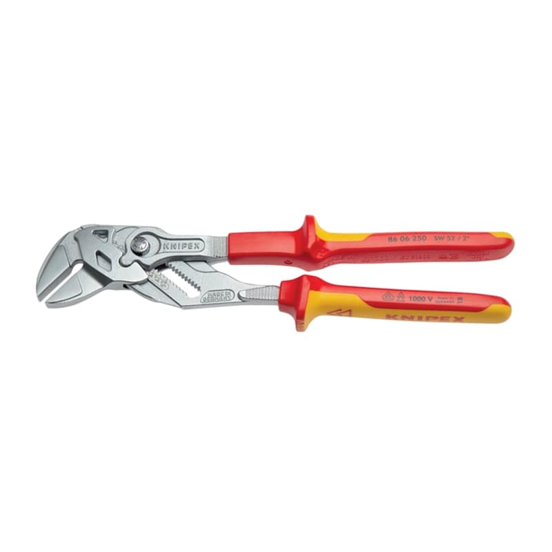 250 mm Zangen Schlüssel Tauchkunststoffgriffe SW 2,5-52 mm Knipex