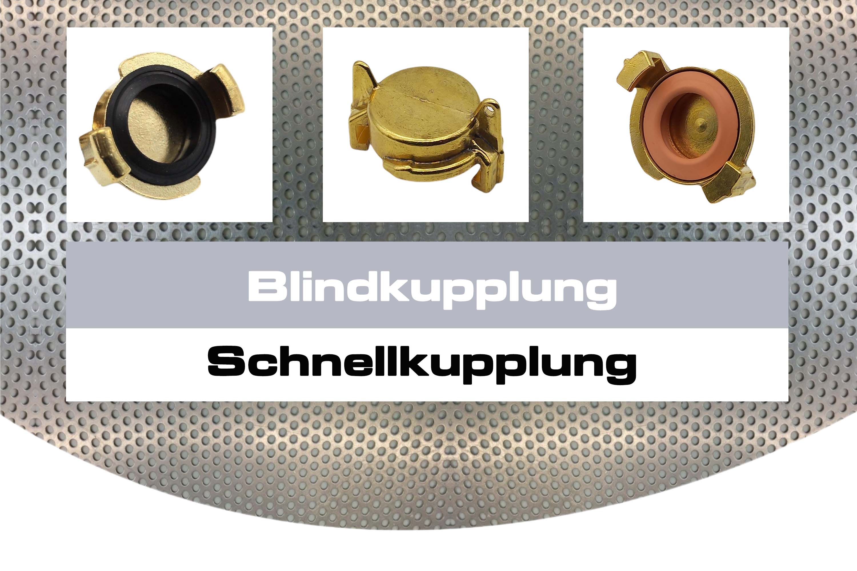 Blindkupplung