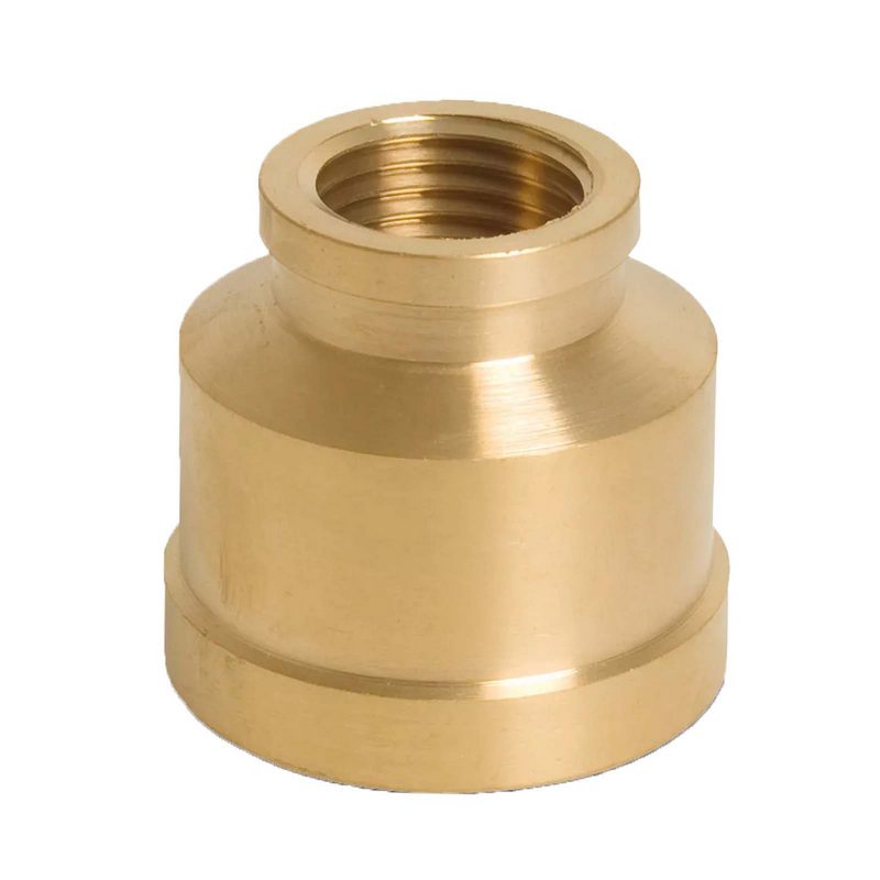 1/4" x 1/8" Reduzier Muffe Nr. 240 Innengewinde IG Messing Fittings PN 30 bar