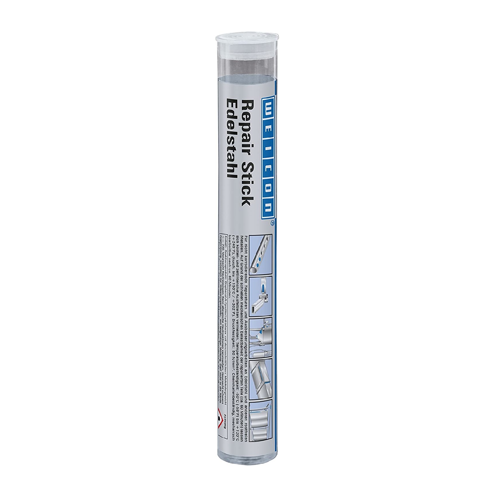 Repair Reparatur Stick Knete Epoxidharz Edelstahl nicht korrodiernd Trinkwasserzulassung - 115 gr