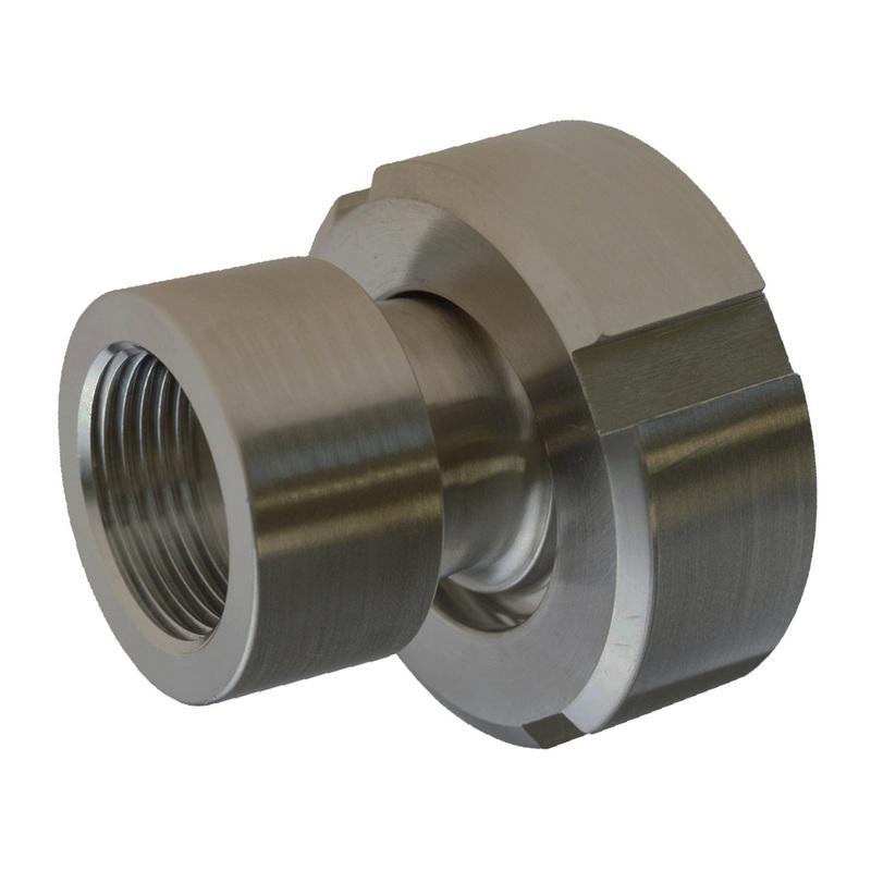 DN 25 Milchrohr Verschraubung DIN 11851 Mutterteil Kegel Stutzen Innengewinde AG 1" - PN 25 bar