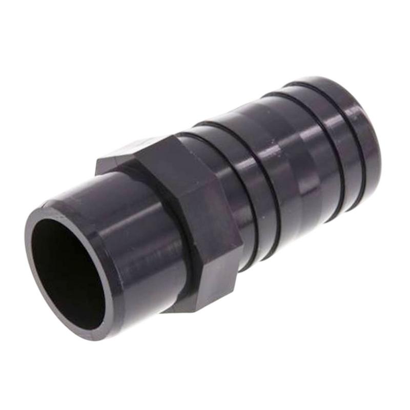 40 mm PVC Klebefitting Schlauch Klebe Tülle Stutzen Verbinder Pool Teich DN40 -> 40 mm - PN 10 bar