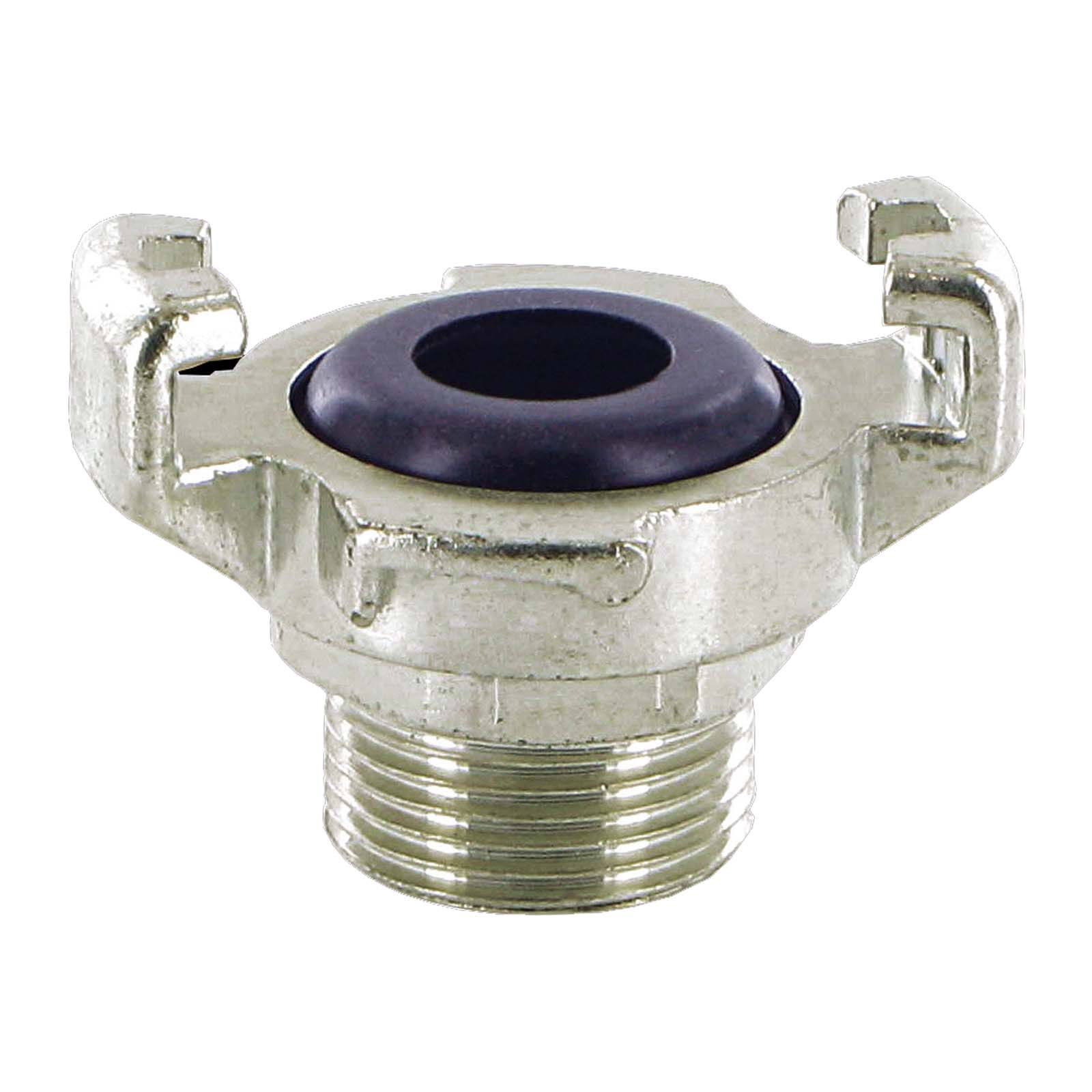 3/4" Pressluft Klauen Kupplung Express Edelstahl AISI 316 Abstand 41 mm BSPP Außengewinde AG - PN 10 bar