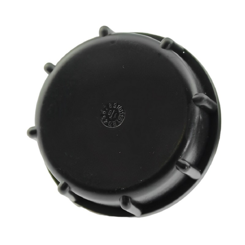 S100 x 8 (AD 115 mm) IBC Container Kappe Verschluss Deckel Einlass Staukappe Zubehör - schwarz