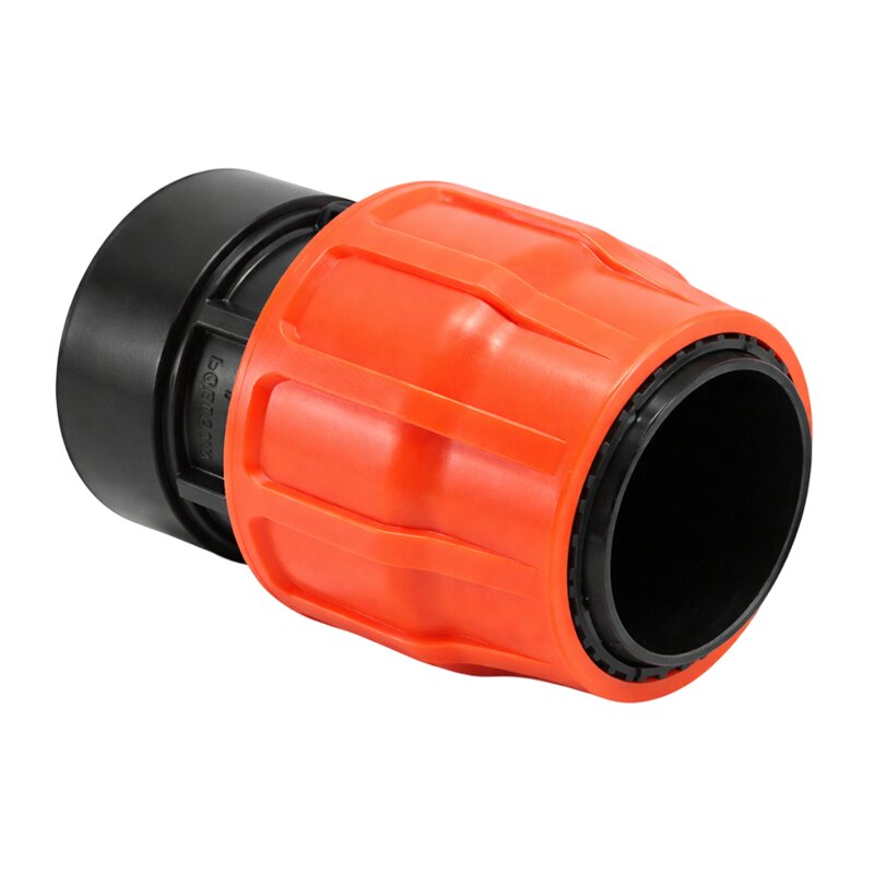 63 mm PE PP Fitting Layflat Klemm Verbinder End Kappe Verschluss Flach Schlauch - PN 10 bar