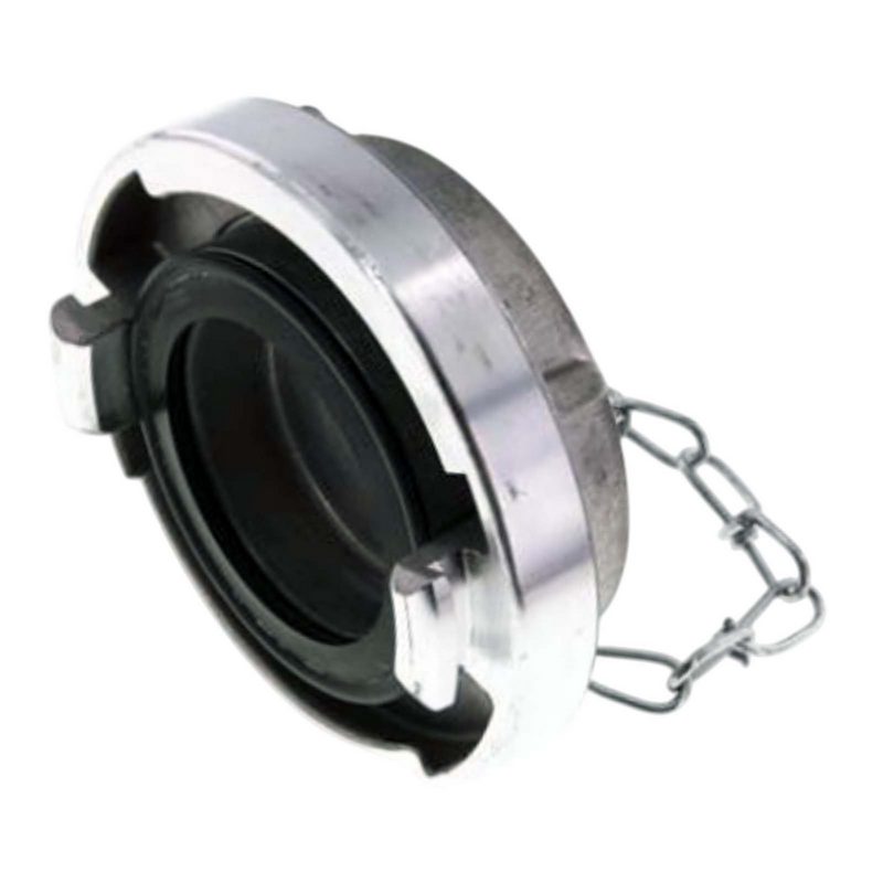 STORZ C DN 52 KA 66 Blind Kupplung mit Kette Saug Bau Feuerwehr Schlauch Aluminium - PN 16 bar