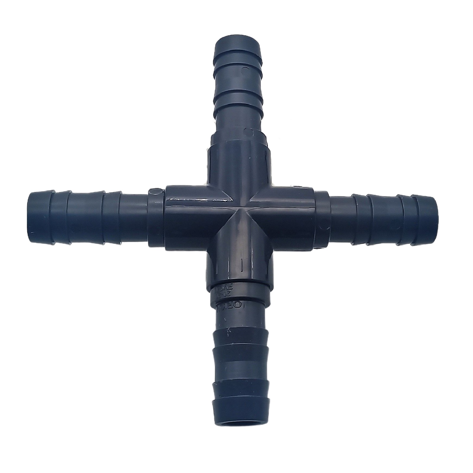 20 mm PVC PROFI Kreuz 90° Schlauch Verbinder Stutzen Tülle Pool Teich Garten - PN 10 bar