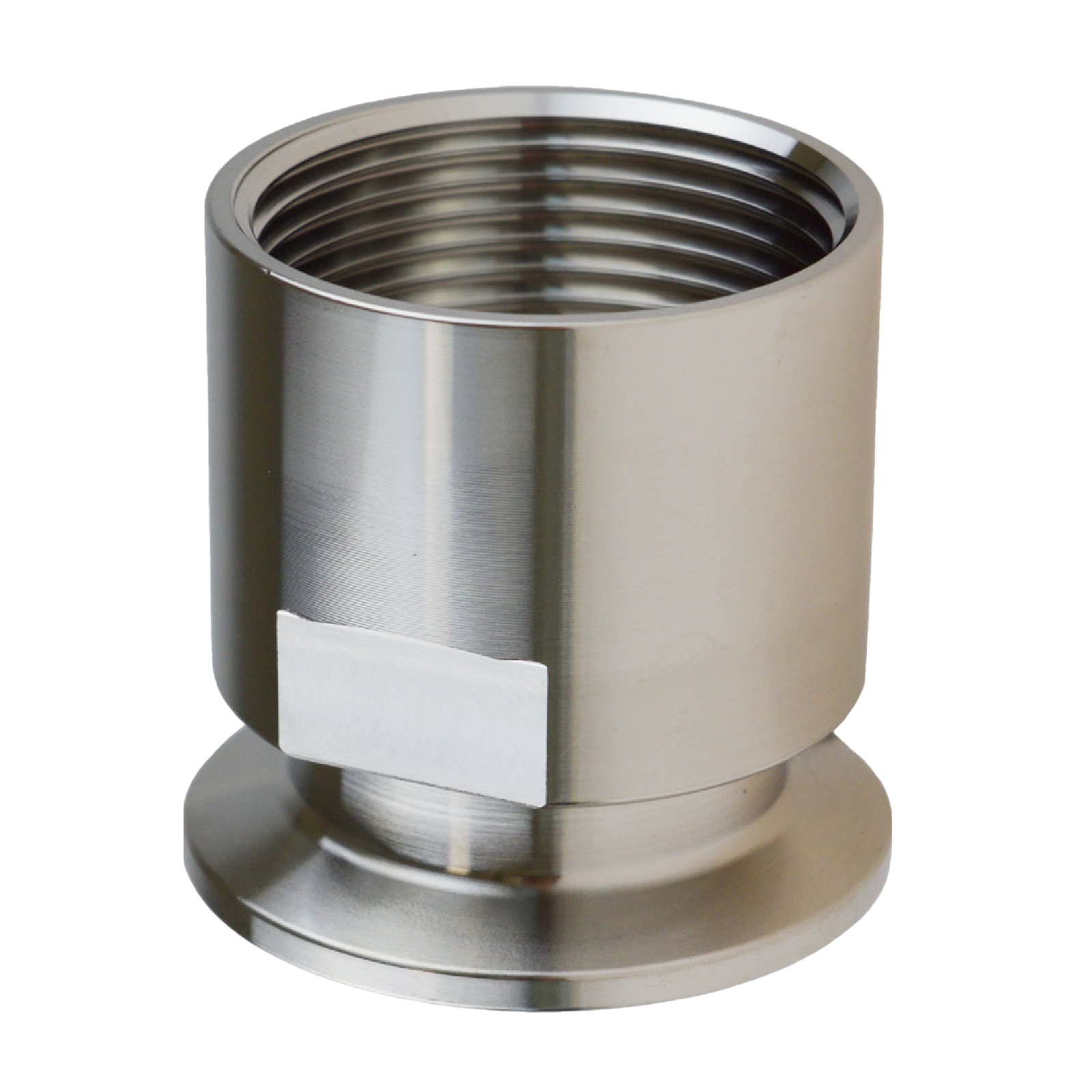 DN 80 CLAMP Kupplung 106 mm DIN 32676 Innengewinde IG 3" - PN 16 bar