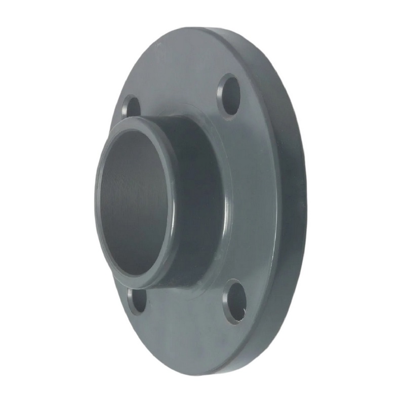 160 mm PVC Klebe Fitting Flansch mit Muffe Muffe DN 150 x 160 mm - PN 10 bar