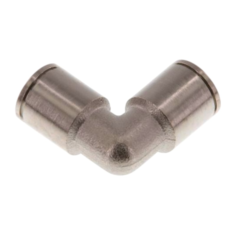 4 mm Pneumatik Schnell Steck Verbinder IQS Winkel 90° MSV Messing PA PU Schlauch - PN 16 bar