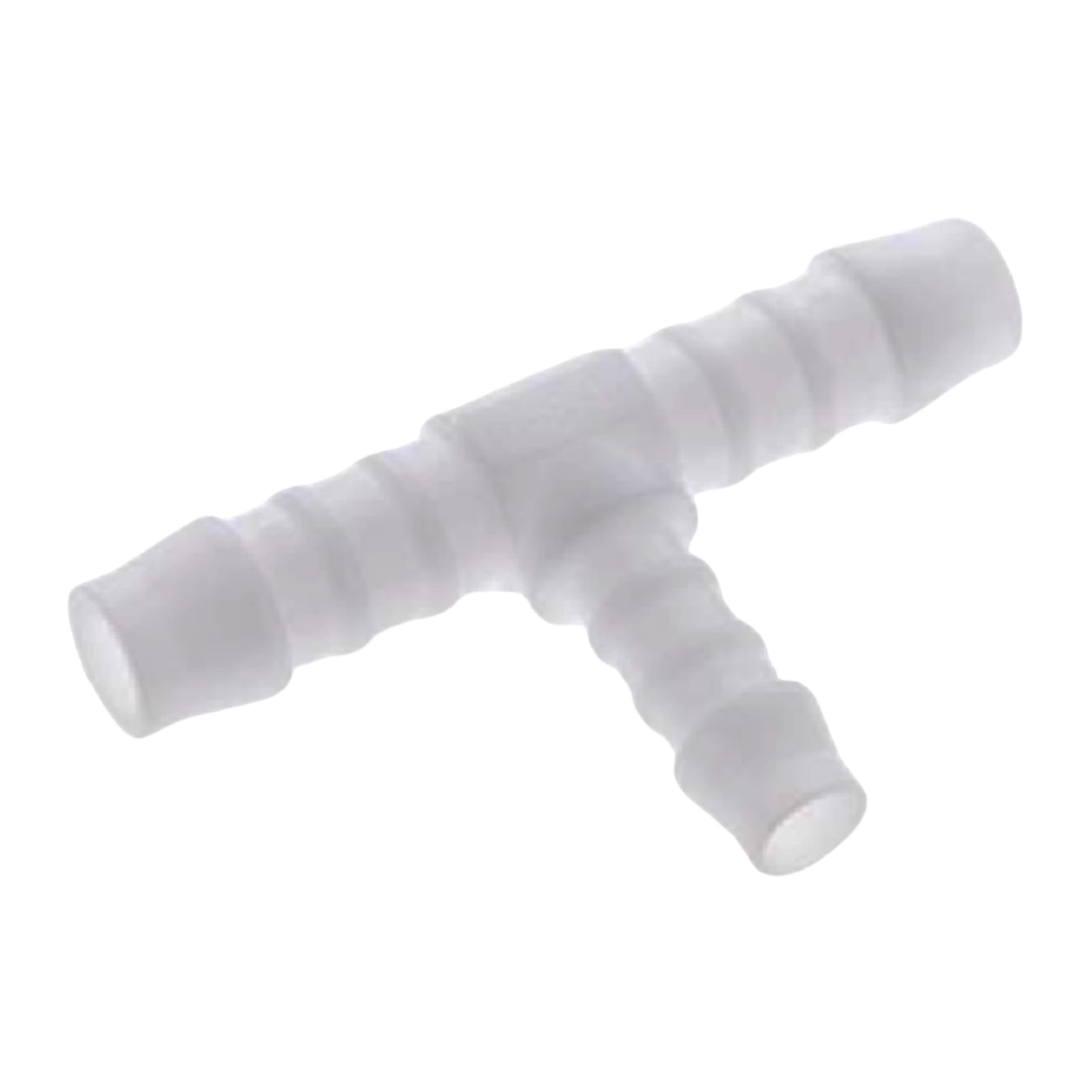 18 x 15 x 18 mm POM T-Stück Schlauch Verbinder Stutzen Tülle Kupplung Fitting weiss PN 10 bar