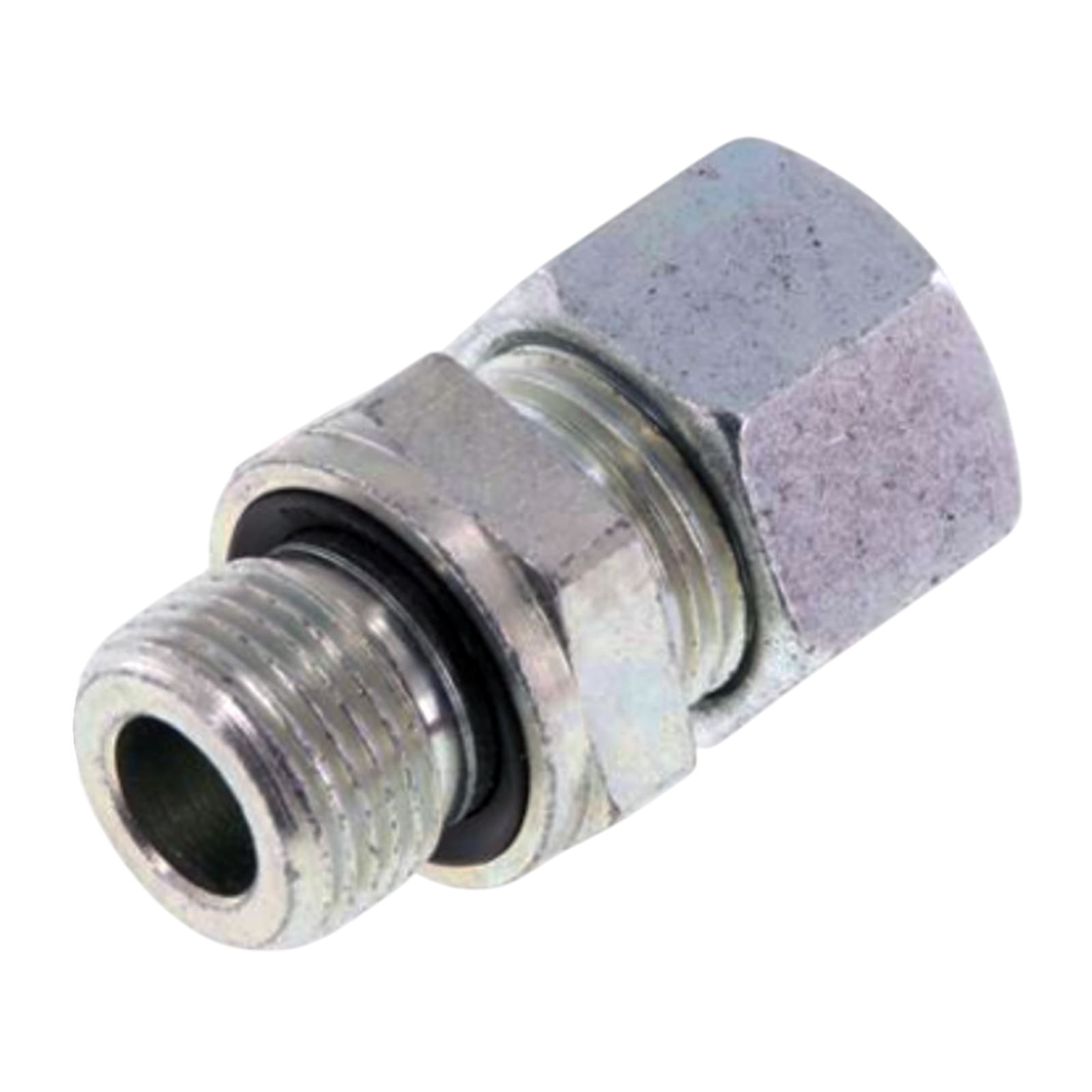 1/4" AG 6 L Schneidring Verschraubung Außengewinde M 12 x 1,5 Stahl verzinkt Elastomer Dichtung NBR - PN 315 bar