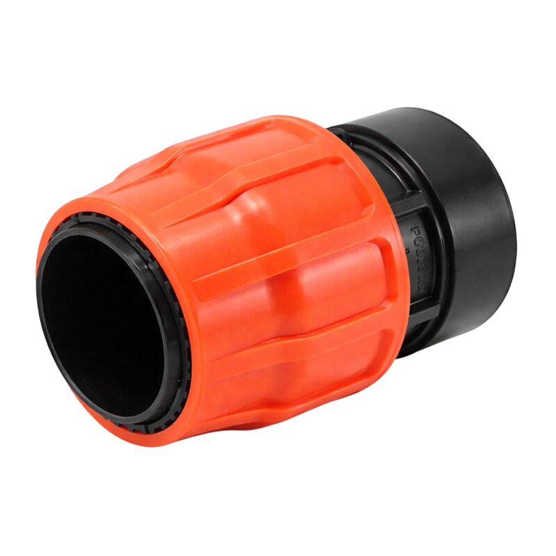 63 mm PE PP Fitting Layflat Klemm Verbinder End Kappe Verschluss Flach Schlauch - PN 10 bar