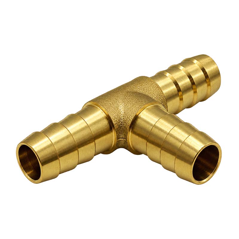 25 mm - 1 " Zoll T-Stück Schlauch Verbinder Verteiler Tülle Kupplung Reparatur Messing PN 10 bar