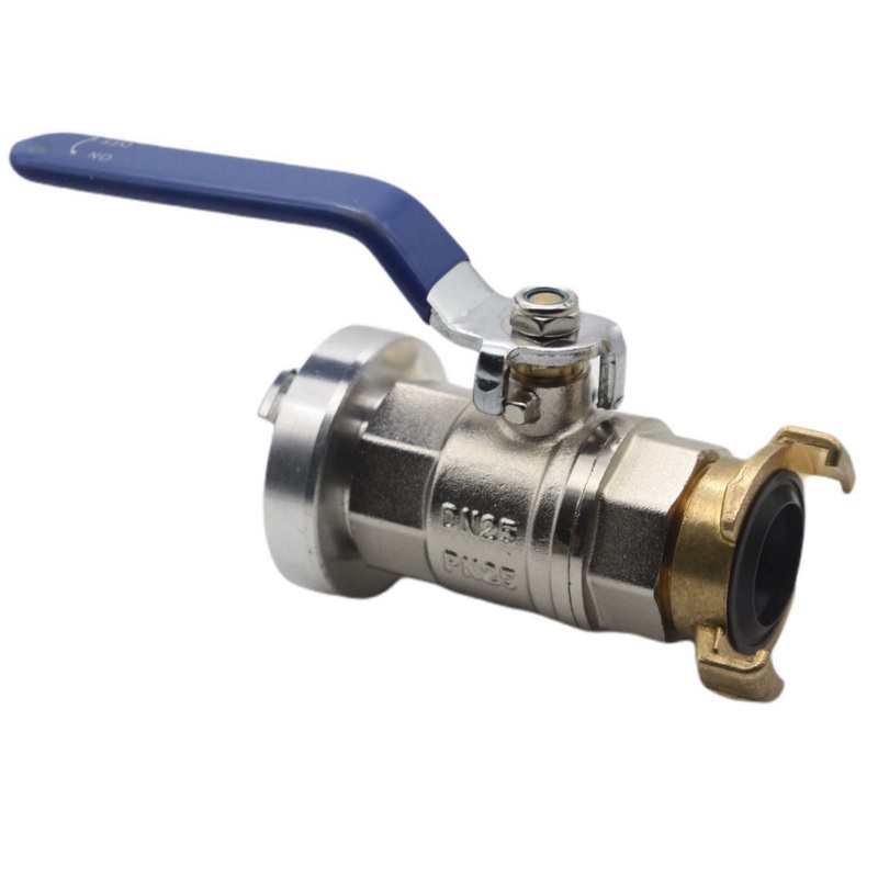 STORZ D DN 25 KA 31 Übergangsstück Adapter -> Kugelhahn IG 1" Zoll Schnellanschluss Kupplung GEKA kompatibel