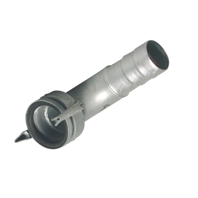 DN 133 Kardan Perrot Kupplung Bogen 90° M-Teil mit Tülle Stutzen 125 mm Gülle Schlamm Schlauch