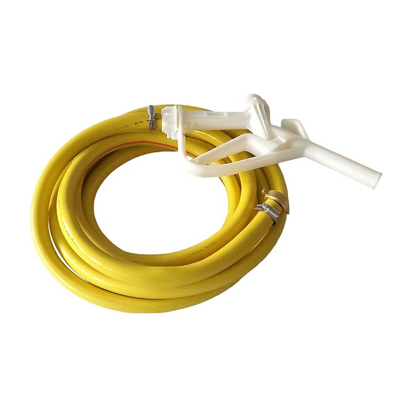 3/4" 19 mm Zapf Schlauch Garnitur mit 2/3 Verschraubung IG 1" - 2 m (PP Pistole weiss) - PN 5 bar