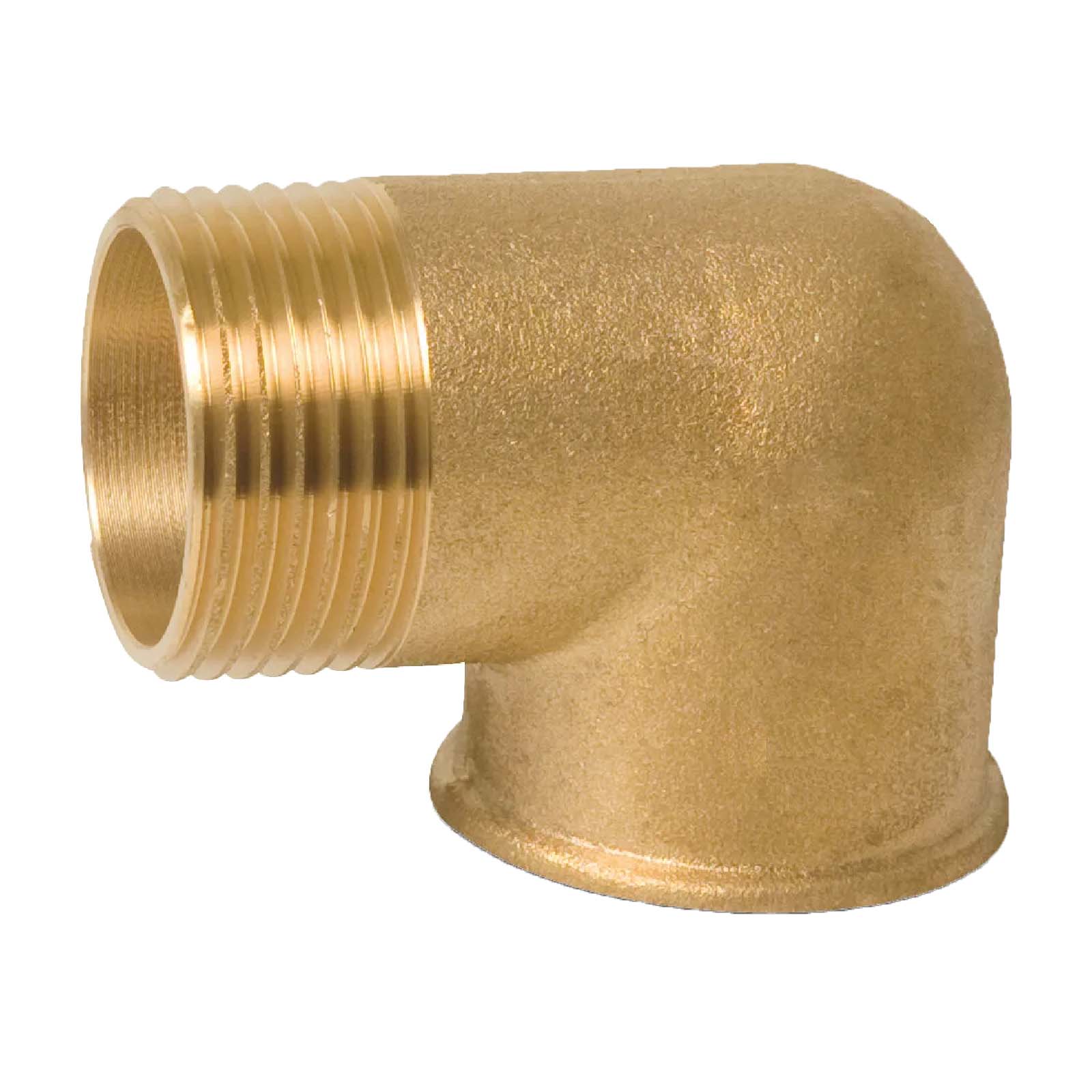 1 1/4" Winkel 90° Nr. 92 Innen x Außengewinde IG x AG Messing Fittings PN 30 bar