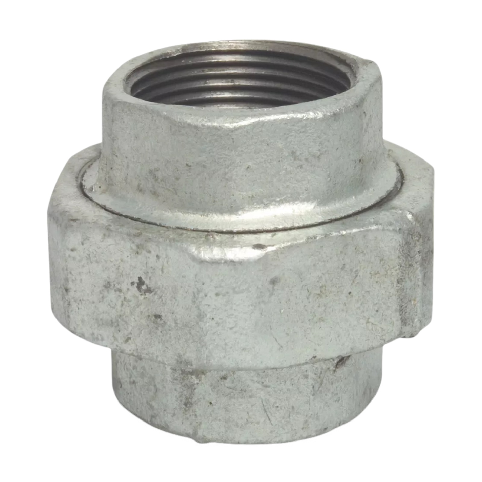 1/2" Gusseisen Temperguss Fitting Verschraubung Innengewinde IG DVGW PN 25 bar