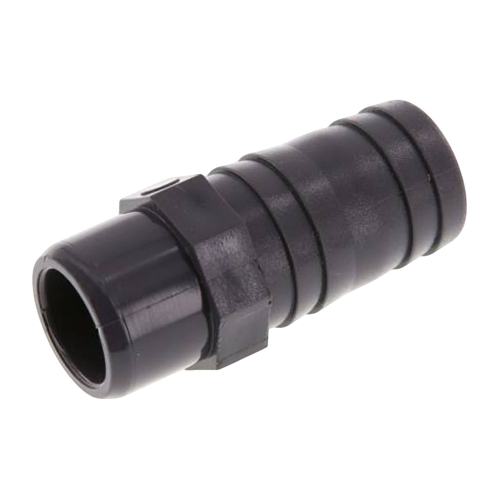 32 mm PVC Klebefitting Schlauch Klebe Tülle Stutzen Verbinder Pool Teich DN32 -> 32 mm - PN 10 bar