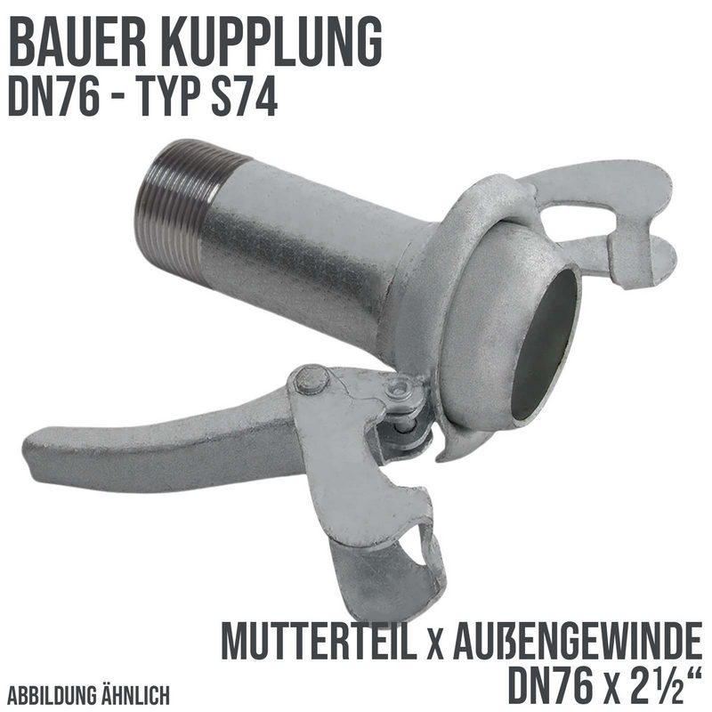 Verschiedene Komponenten des Bauer Kupplungssystem finden Sie in unserem Shop…