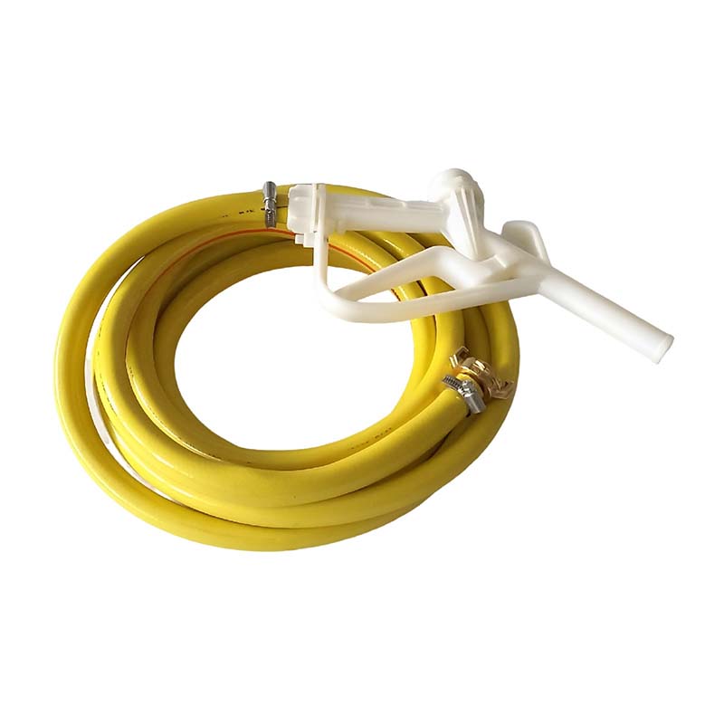 3/4" 19 mm Zapf Schlauch Garnitur mit Schnellkupplung - 2 m (PP Pistole weiss) - PN 5 bar