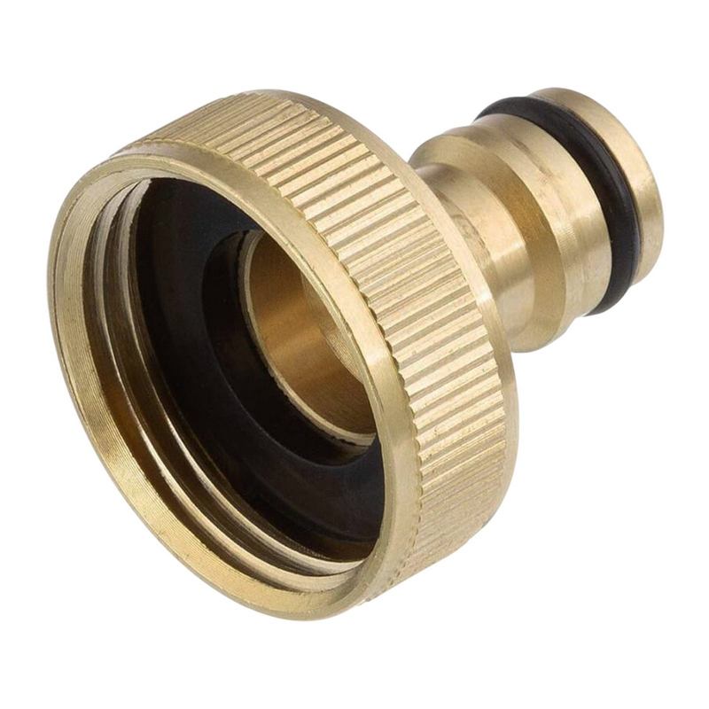 1/2" Hahnanschluss Click-System Quick Connect Innengewinde Messing (Gardena kompatibel)