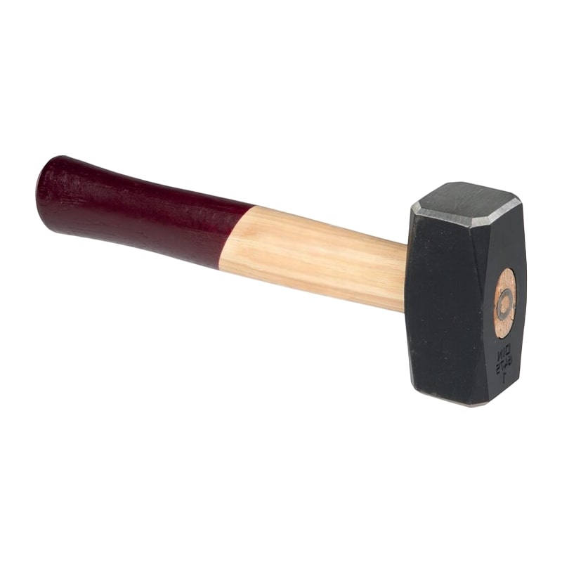 2000 g Fäustel Hammer Hickory Stiel Stahl geschmiedet GEDORE DIN 6475
