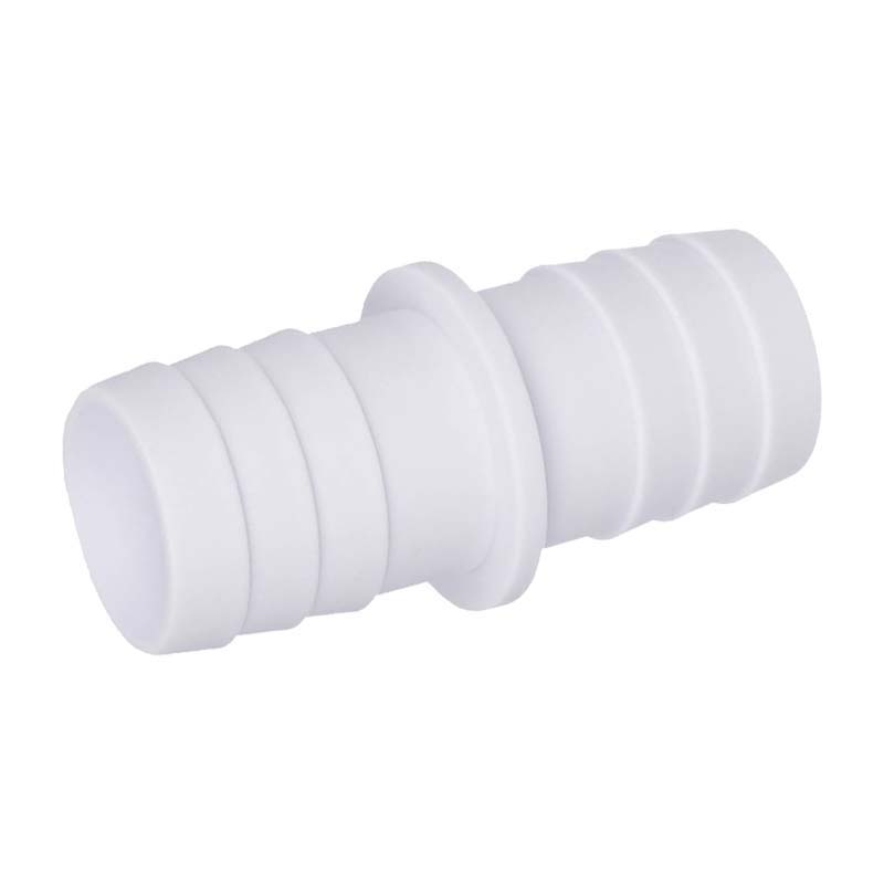 38 x 38 mm ABS Schlauch Tülle Stutzen Doppel Verbinder Pool Schwimmbad Teich - PN 10 bar