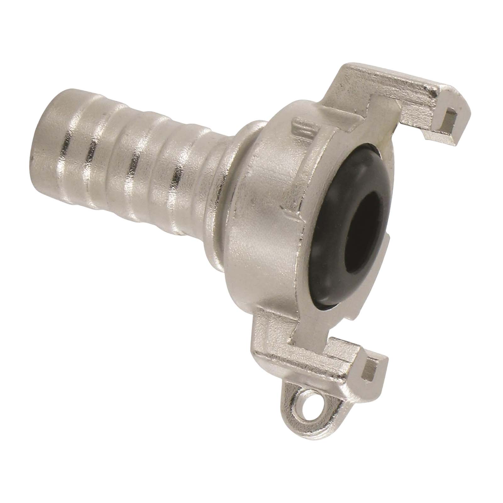 DN 13 - 16 Pressluft Klauen Kupplung Express Edelstahl AISI 316 Abstand 41 mm Schlauch Stutzen Tülle 14 mm - PN 10 bar