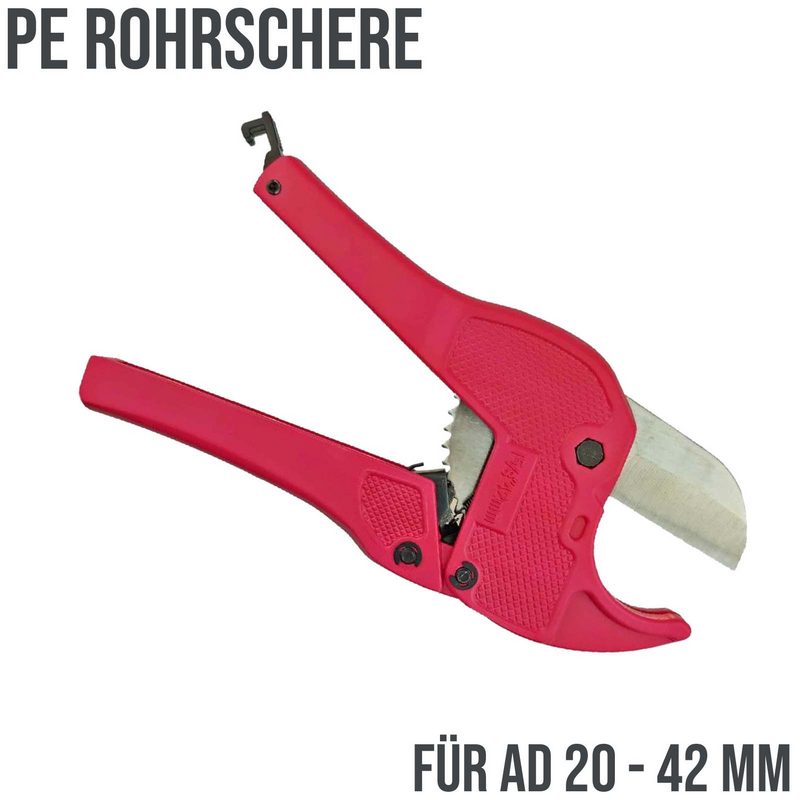 Schere für PP PE PVC Rohre bis 42mm Außendruchmesser