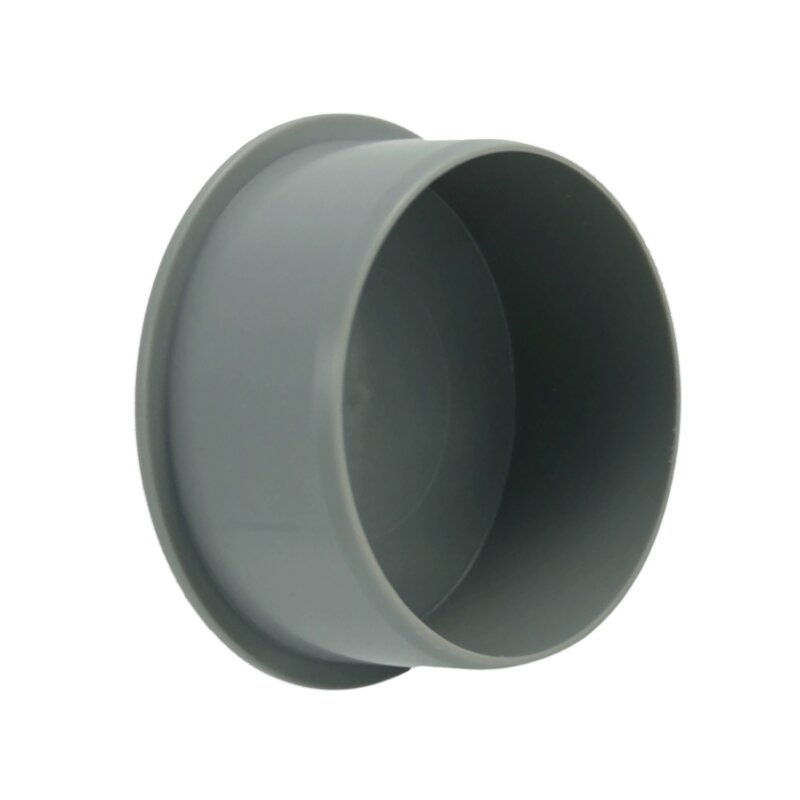 110 mm PP End Stopfen Abfluß Abwasser HT KG Rohr Stutzen grau