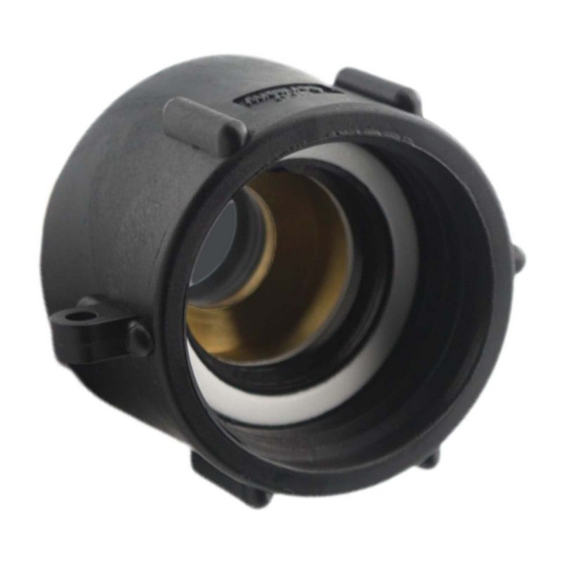 S60 x 6 IBC Adapter auf MS-Tülle 2" Zoll 50 mm Container Tank Zubehör
