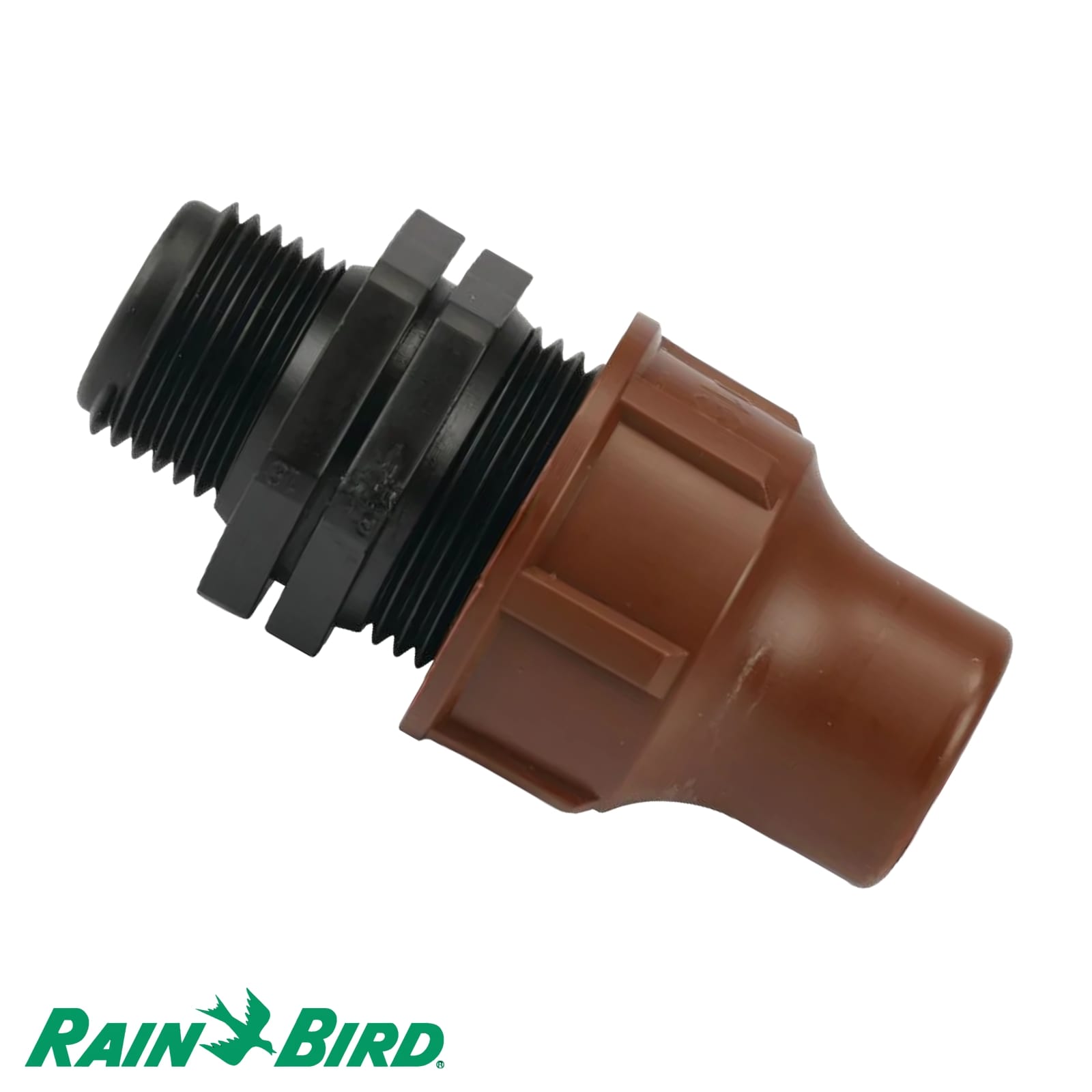 16 mm x 3/4" Rain Bird PP Kupplung Lock Quick x Außengewinde Tropf Fitting braun Typ BF-82-75