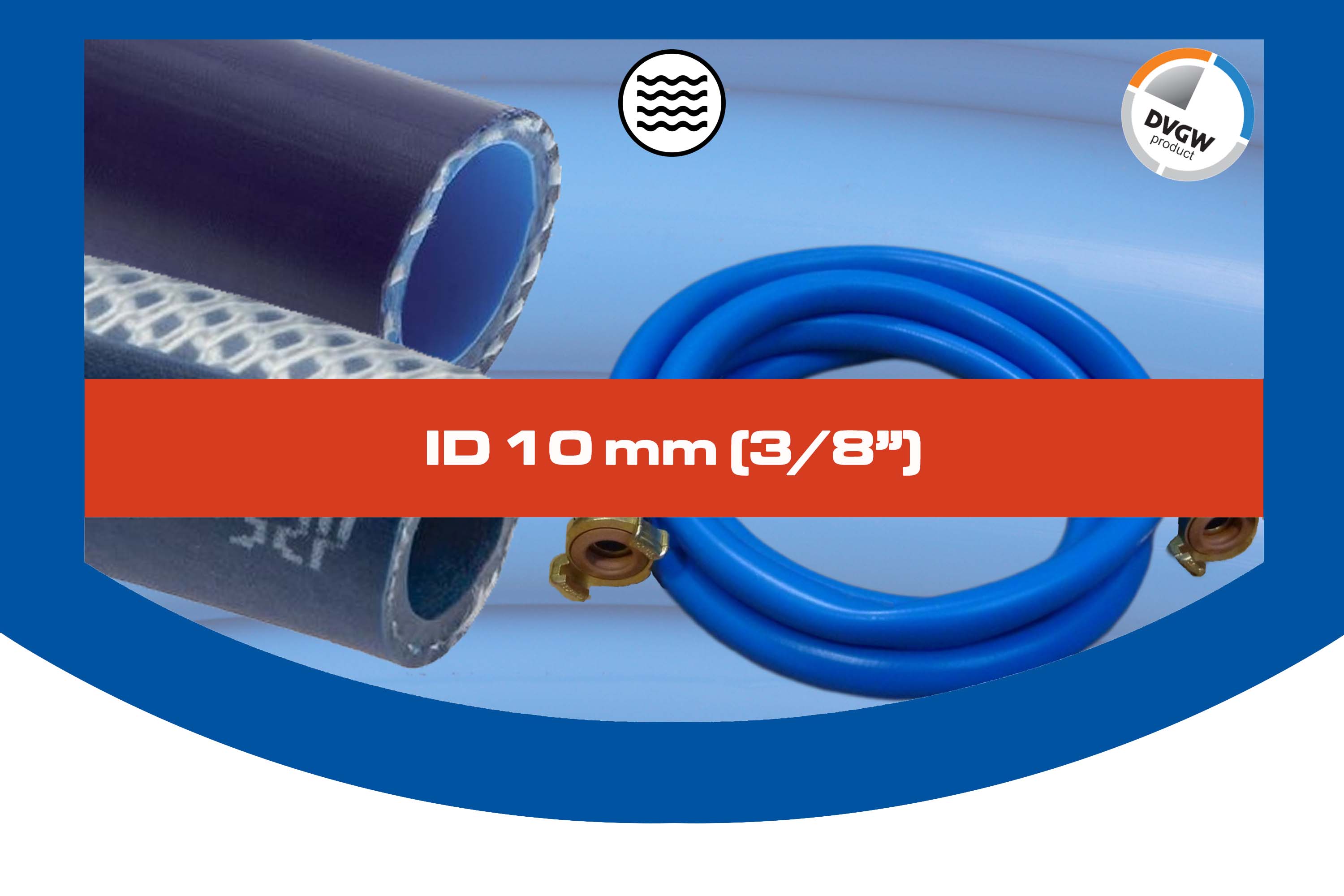 ID 10 mm (3/8")