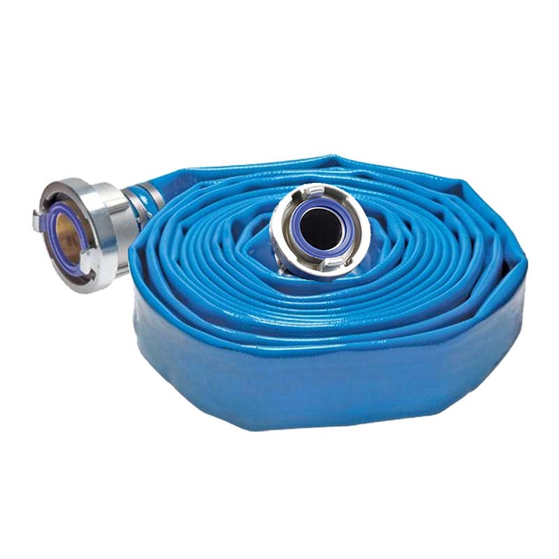 STORZ B KA 89 75 mm 3" Trinkwasser Flach Schlauch DVGW KTW Garnitur blau PN 16 bar - 30 m