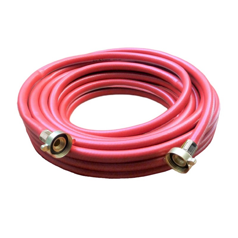 25 m Heizungs Füll Wasser Heizkörper Radiator Sanitär Schlauch rot 3/4" Anschluss - PN 8 bar