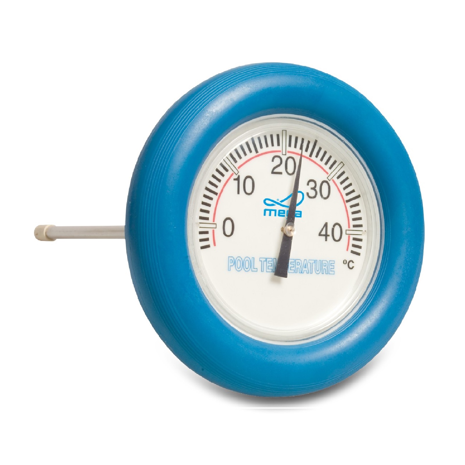 Pool Schwimm Thermometer blauer Ring Ø 18 cm