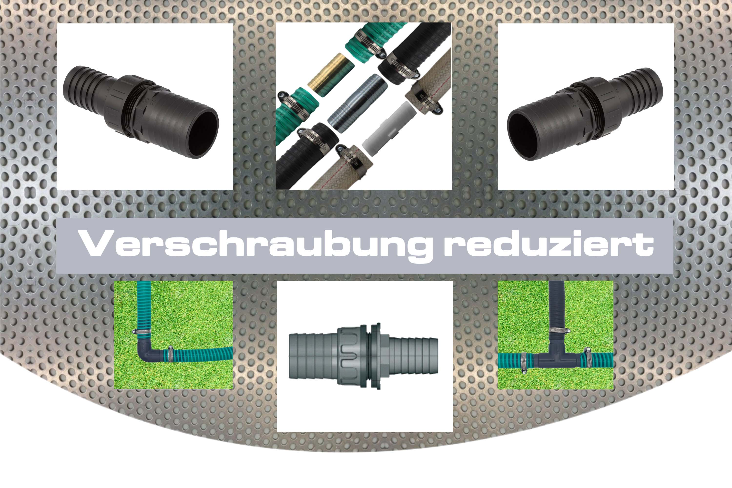 Verschraubung reduziert