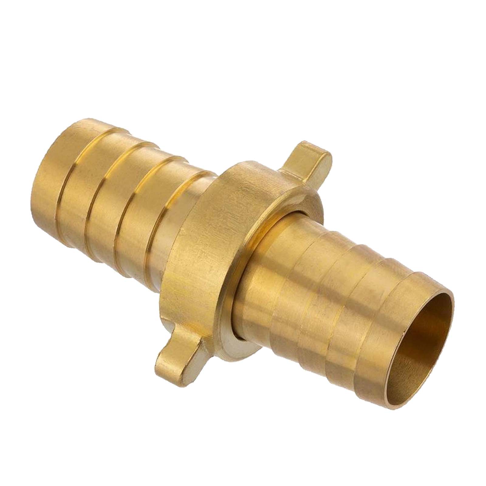 10 mm Schlauch Verschraubung Flachdichtung Anschluß Tülle Messing Fittings - PN 10 bar