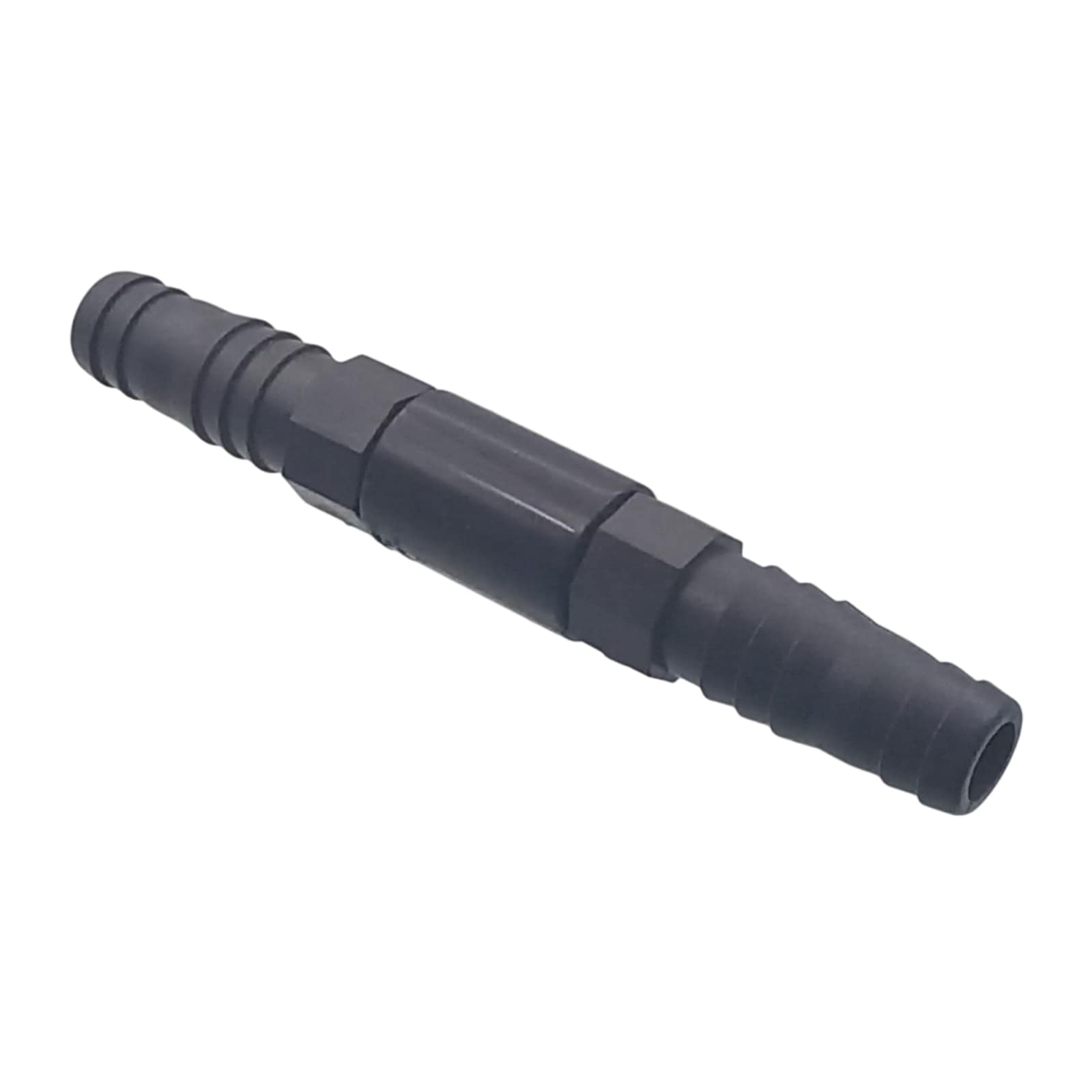 16 mm PVC PROFI Gerade Schlauch Verbinder Stutzen Tülle Pool Teich Garten - PN 10 bar - Montage-Set