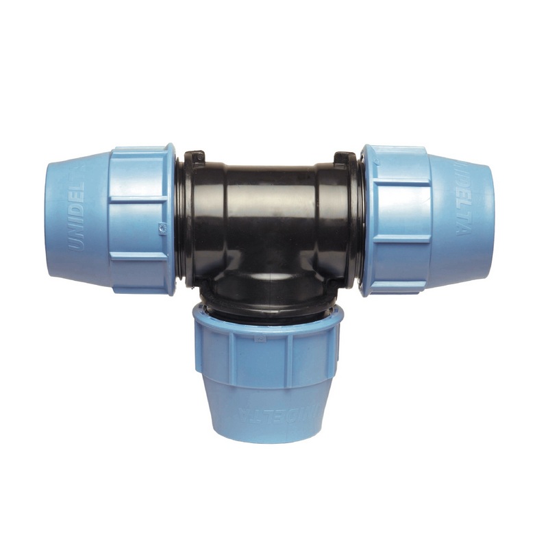 110 mm PE PP Fitting Klemm Verbinder Verschraubung Muffe Rohr Winkel 90° DVGW - Unidelta