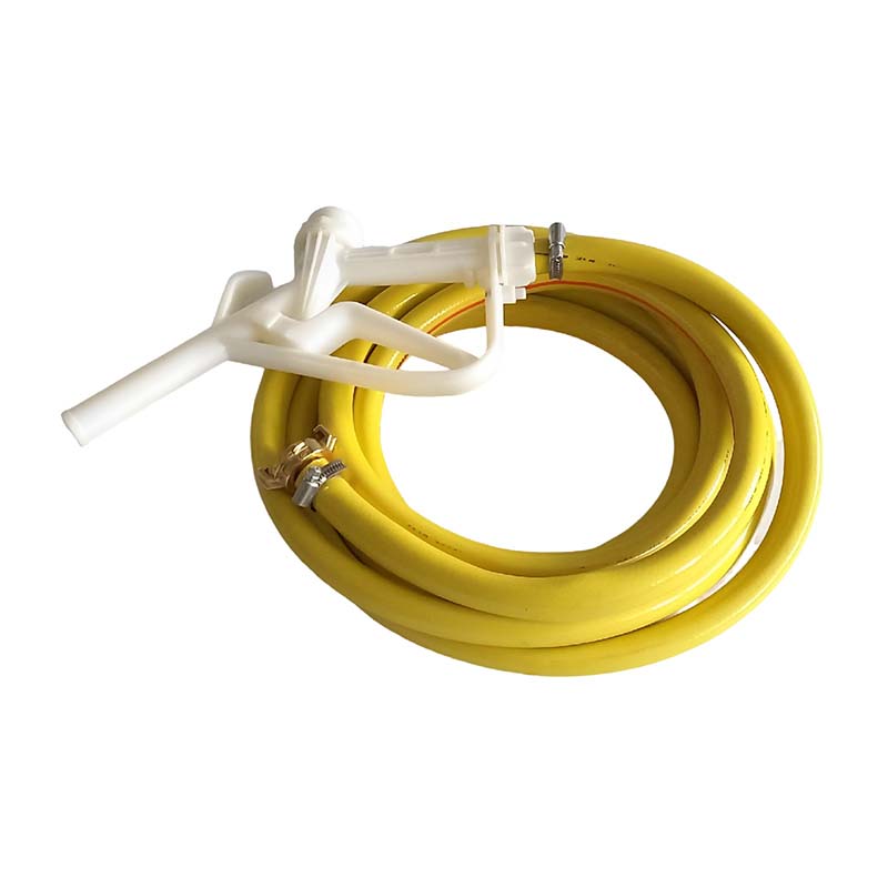 3/4" 19 mm Zapf Schlauch Garnitur mit Schnellkupplung - 4 m (PP Pistole weiss) - PN 5 bar