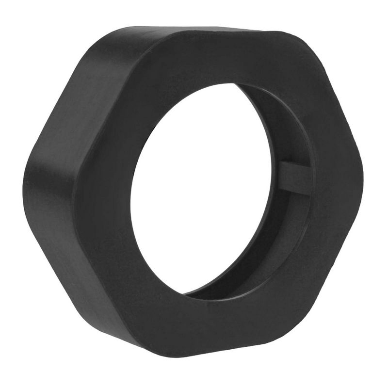 DN 80 SMS Kupplung 1145 Prallschutz Überwurfmutter ÜWM Gummi EPDM - schwarz