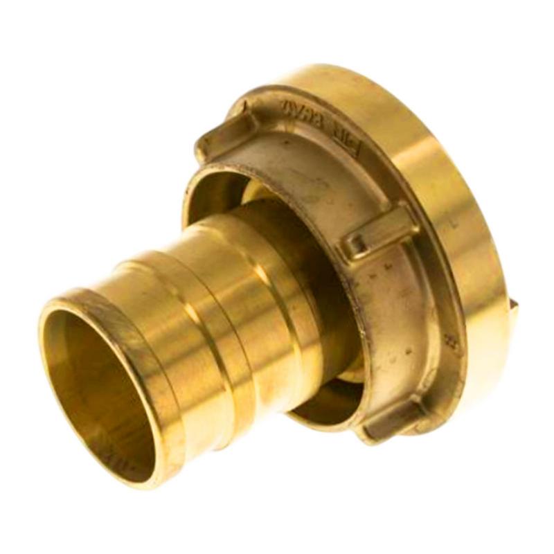 STORZ B DN 75 KA 89 Messing Saug Druck Kupplung -> Stutzen 75 mm Bau Feuerwehr Schlauch NBR Dichtung - PN 16 bar