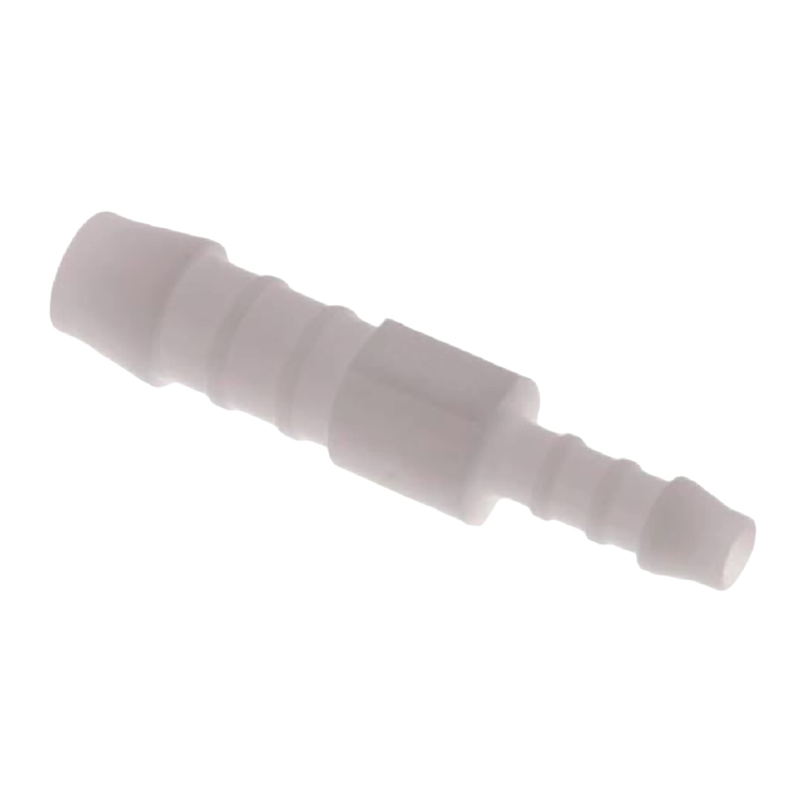 6 x 4 mm POM Schlauch Verbinder Reduktion Stutzen Tülle Kupplung Fitting weiss PN 10 bar
