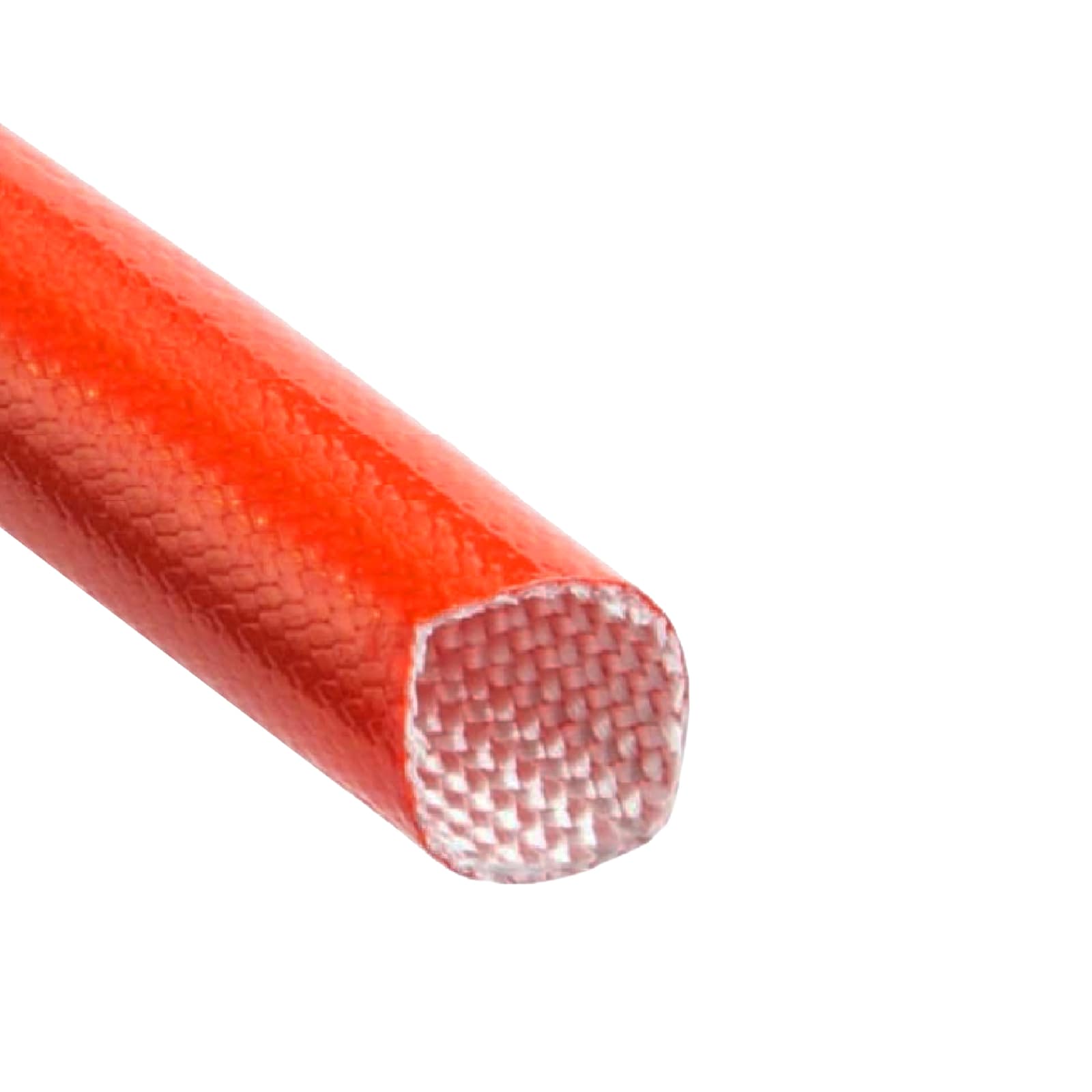 10 x 1,6 mm Feuer Flamm Brand Schutz Schlauch Silikon Fiberglas DN rot EN 45545 DIN5510-2